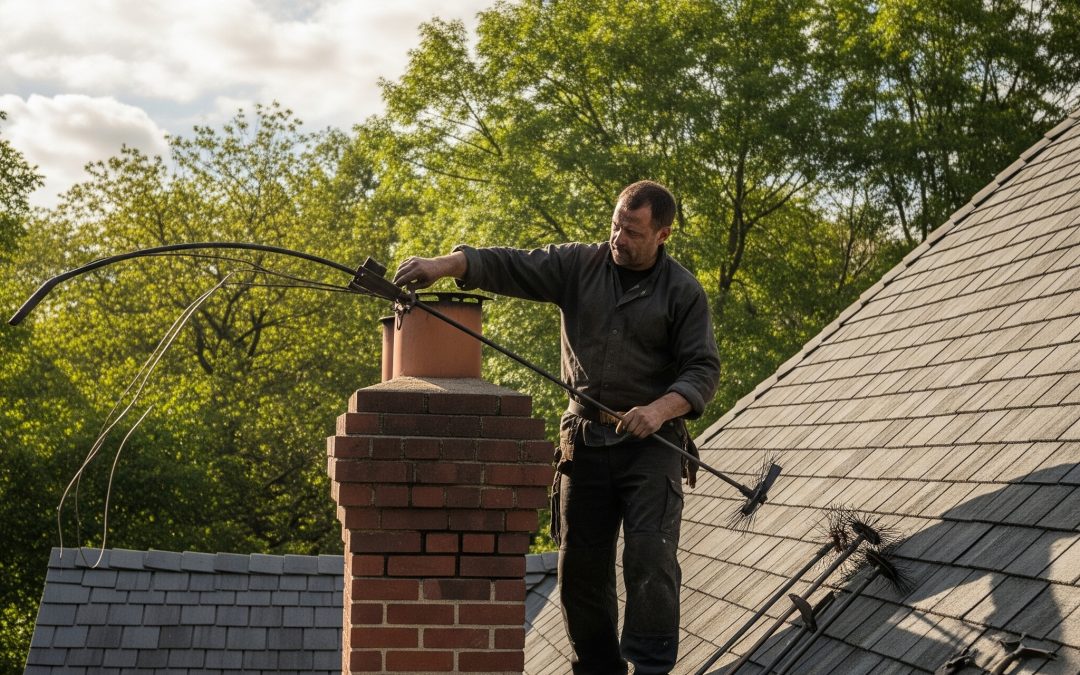 What are the benefits of professional chimney sweeping?
