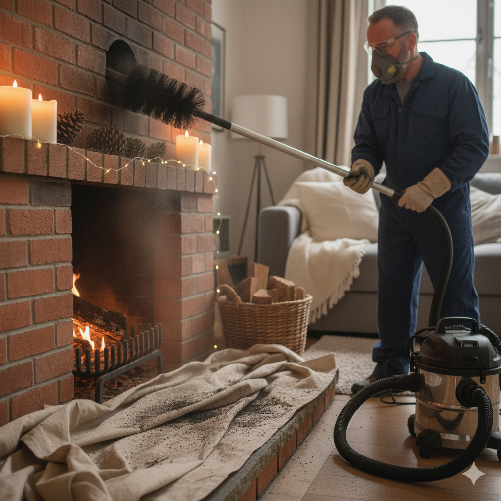 professional chimney sweeping