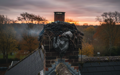 Signs of chimney blockage